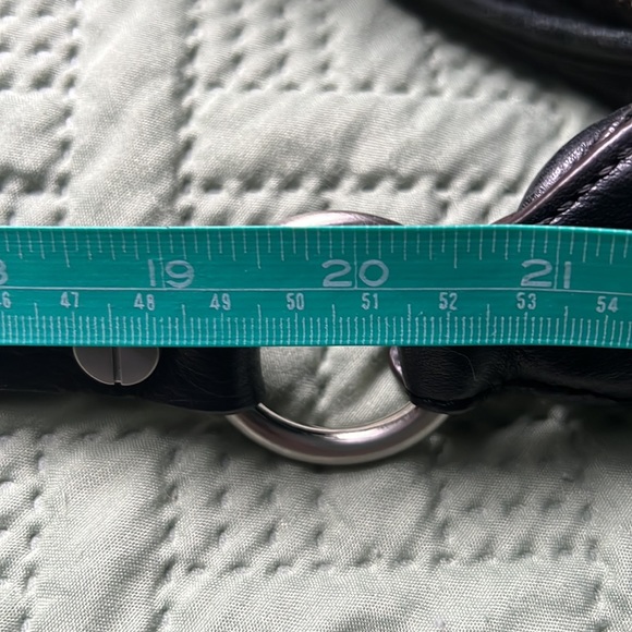 Black leather B.Makowsky purse - Picture 12 of 12